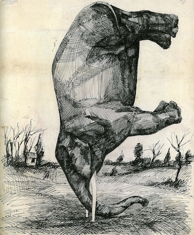 L'éléphant par Roland Topor